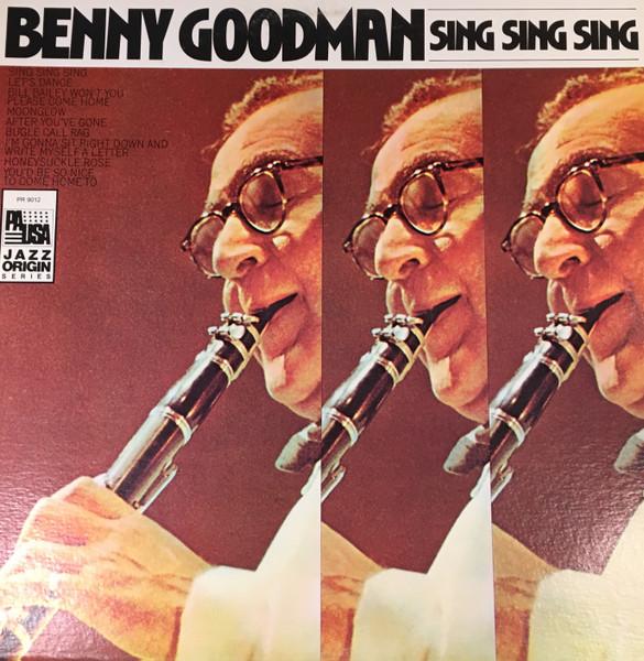 

LP Record BENNY GOODMAN - Sing Sing Sing PR9012 Pausa Records US Jazz Used