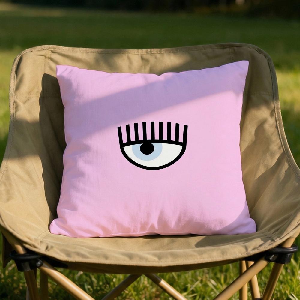 Hot Eyes CChiaraS Cushion Cover Soft Reversible  Durable Pillow Cover  MultiScene Use for Home  Car Daily Comfort