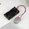 130 Motor Kit With 2X Battery Storage Case And Switch 16500 Rpm Mini Student Diy Electronic Motor Circuit Models Kit