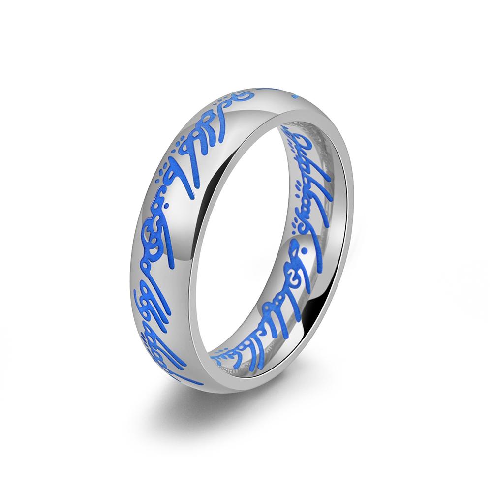 2025 Simple Magic Rings For Men Women Similar To Movies Carving Ring Fashion Jewelry Creativity Gift