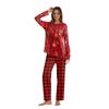 Christmas Prints Family Matching Long Sleeve Tops+Pants Set Family Matching Sets