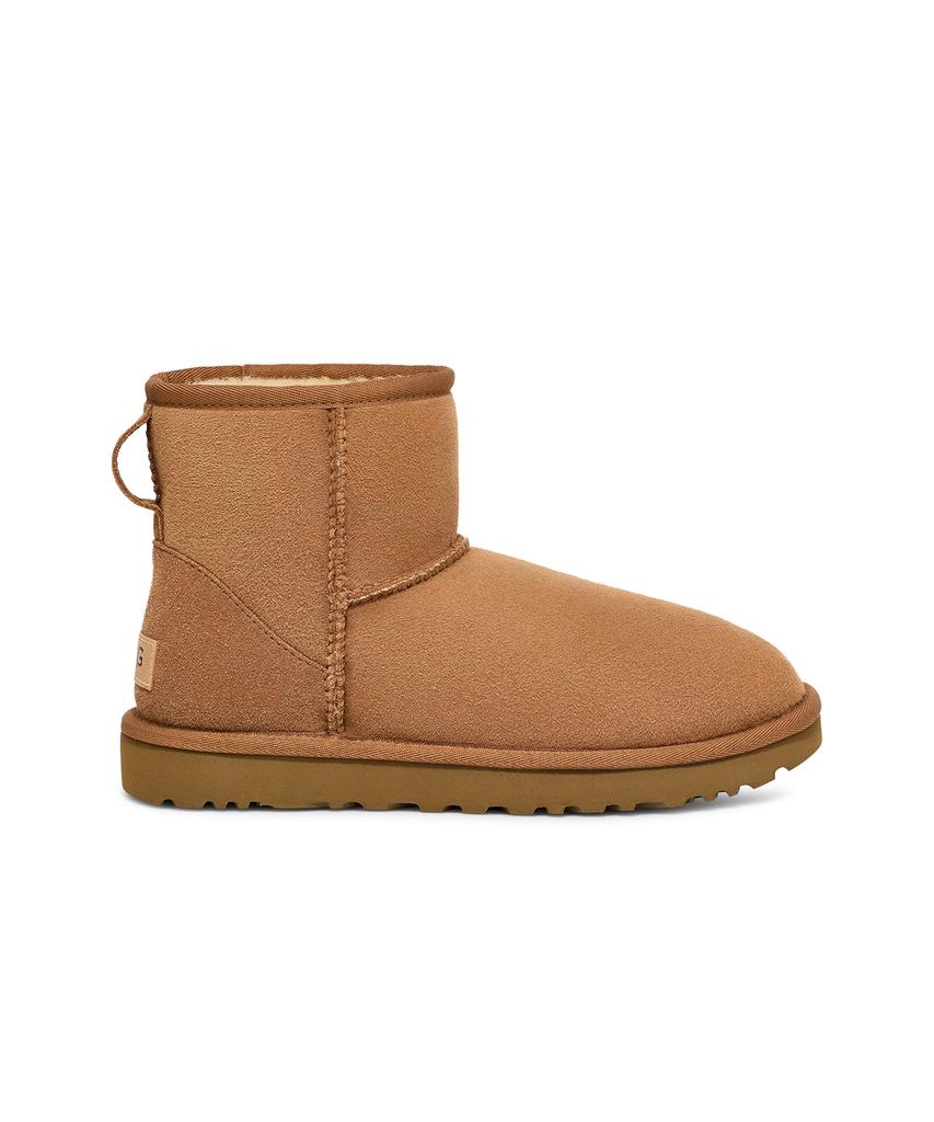 Ugg Ugg Overlock Stitch Mini Boots (Classic Mini Ii) W - Chestnut / 1016222Che