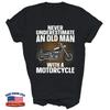 Motorcycle Grandpa Motorbike Rider Biker Unisex Shirt Gift