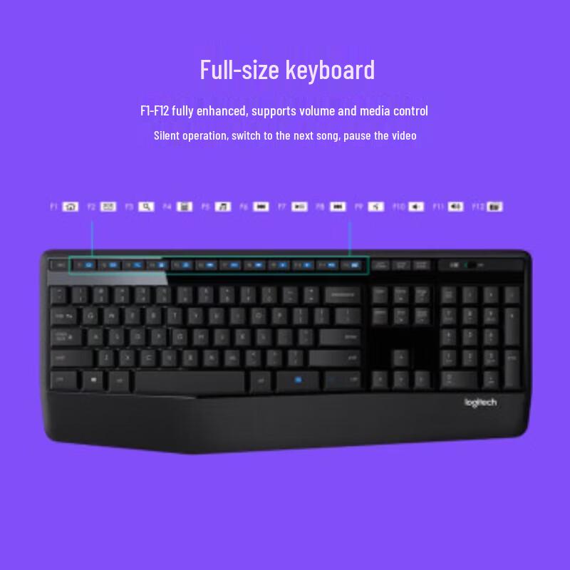 Logitech MK345 Wireless Keyboard and Mouse Combo