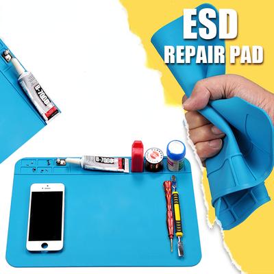 Wärmeisolierende Lötmatte, Job-Tools, Computer-Telefon-Reparatur-Tool-Set, funktionierende Reparatur-Pad, hitzebeständige Wartungsplattform