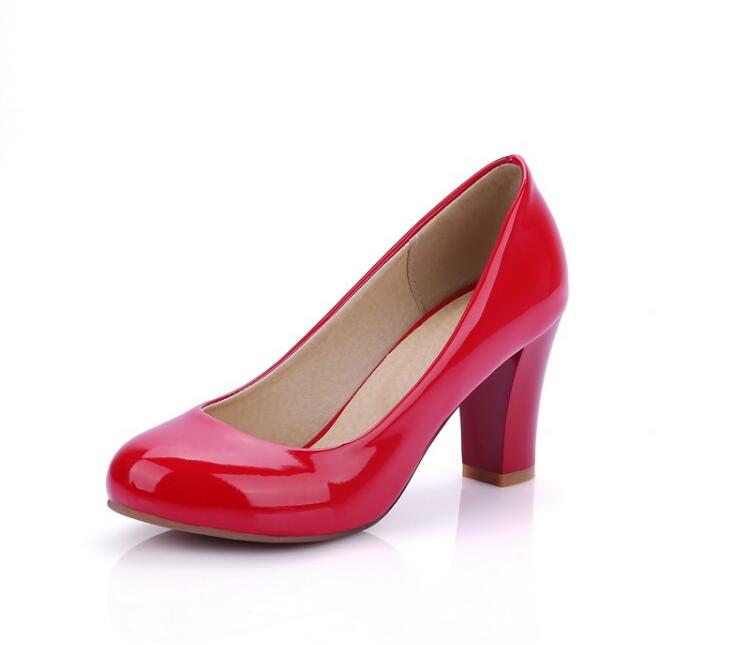 Elegantes Saltos Altos Femininos Clássicos Saltos Altos para Meninas Scarpins Femininos Tamanho Grande 31-46 Casuais Festa Escritório Sapatos de Casamento Scarpins de Vestido Feminino