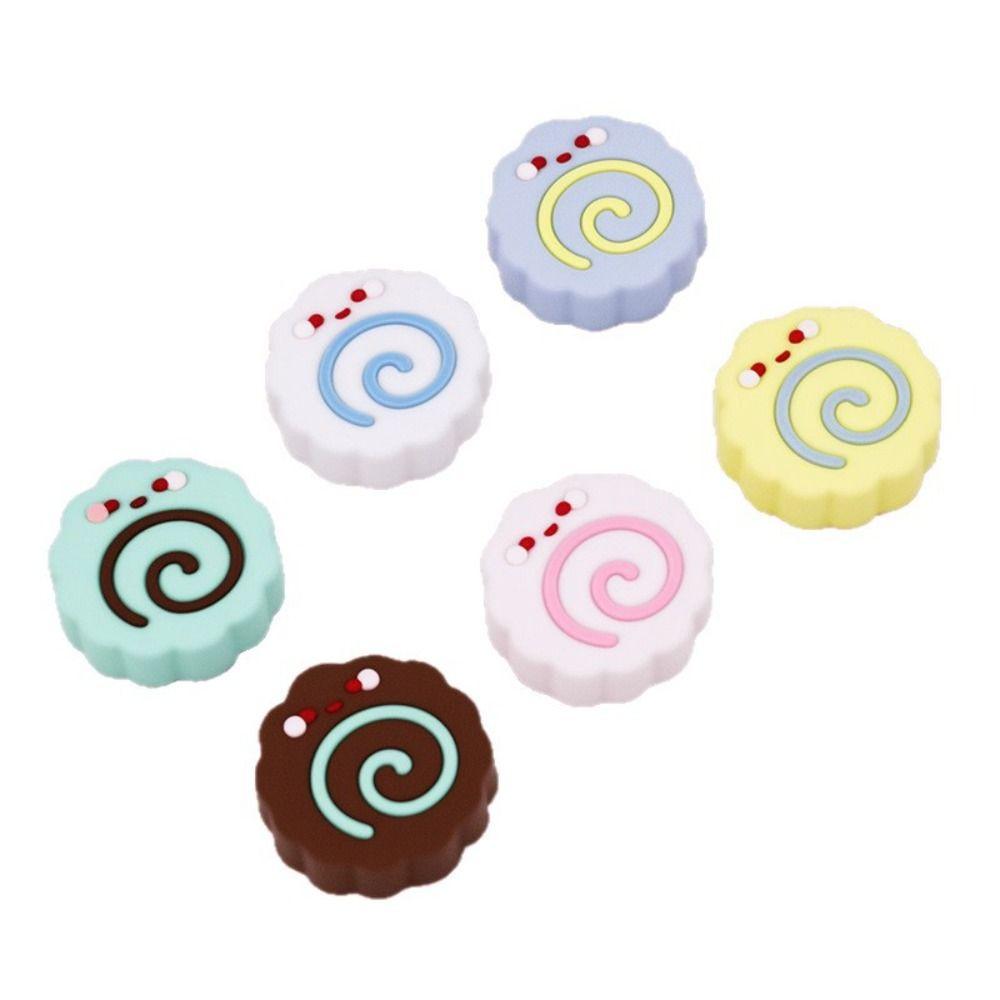 4Pcs Star Knob Cover Silicone Rocker Cap Thumb Stick Grip Caps for Tamagotchi Paradise Accessories