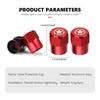 Car Wheel Tire Valve Stems Caps Aluminum Tyre Rim Stem Covers Airdust Waterproof For Jeep Liberty Grand Cherokee JK Compass ALP1