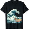 Traditional Japanese Wave Art Print T-Shirt