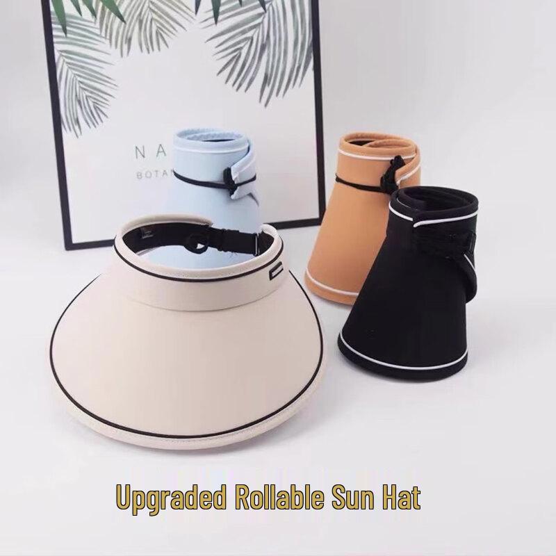 Ailanhui Jiao Women's Summer UV Protection Visor Sun Hat