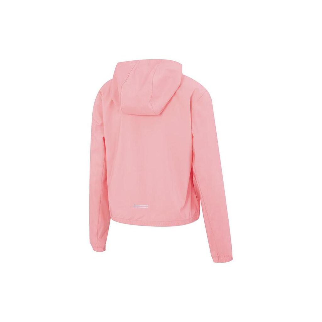 Nike Solid Color Running Sun-Protective Jacket With Hood Women Jackets Pink DH1991-612