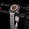 Stainless Steel Strap For Apple Watch Band Ultra 3/2 49mm Series 11 10 9 8 7 45mm 41mm 42mm 46mm Metal Bracelet iWatch 6 5 4 SE