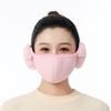 Winter Warm Face Mask with Earmuffs Windproof Motorcycle Cycling Ski Mask Women Men Hiking Riding Masks Sports Thermal Headwear