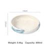 14cm  sell Creative retro ceramic sushi dishes tray Sauce Chili pepper snacks small dishes gold plates set dinner dishes sets