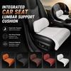 Memory Foam Integrated Lumbar Leg Support Mat Leather Extended Seat Cushion  Vehicle Universal
