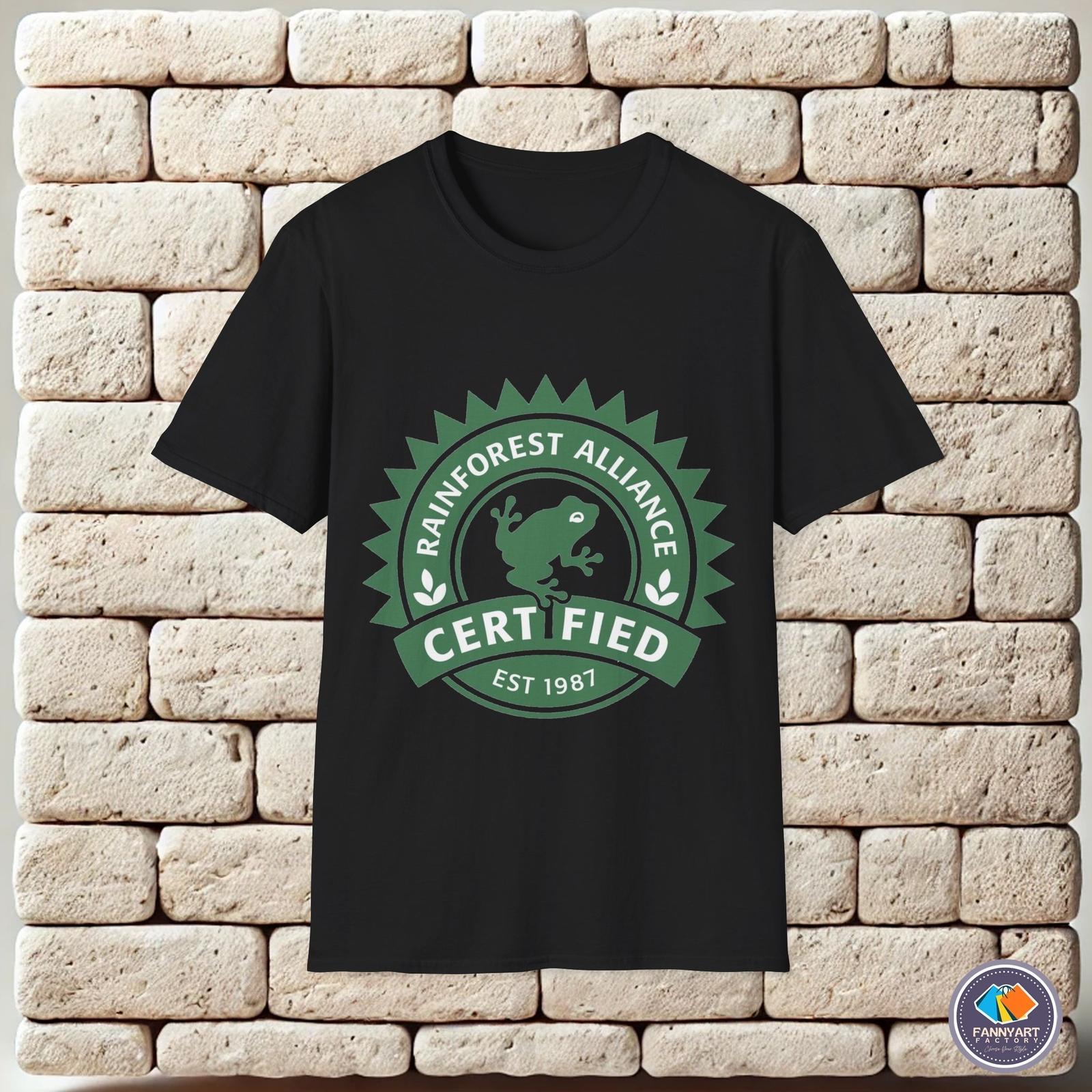 Rainforest Alliance Certified Logo Unisex T-Shirt L