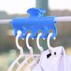 1Pc Plastic Windproof Clamp Clothesline Pole Quilt Drying Clip Outdoor Clothes Hanger Fixed Clamp