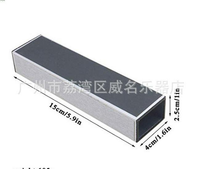 Guitar Fret Leveling Bar with Sandpaper - Polishing Tool for Electric, Bass, and Acoustic Guitars