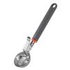 Steel Ice Cream Scooper Balling Function Press Triggers Ergonomic Handle For Fruit And Dessert Making In Any Kitchen