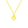18K Gold Titanium Rhombus Clavicle Chain Necklace - Women’s Trendy Geometric Choker Pendant