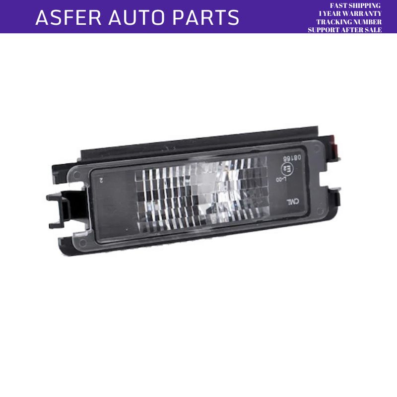 2X Rear Number Plate Light Lamp 2pcs For Renault Clio Symbol Mk3 Sandero Mk2 Logan Mk2 OEM 8200957874