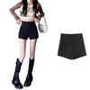 2025 Women's High-Waisted Slimming Shorts & Black Suit Outerwear - Spring/Summer Collection