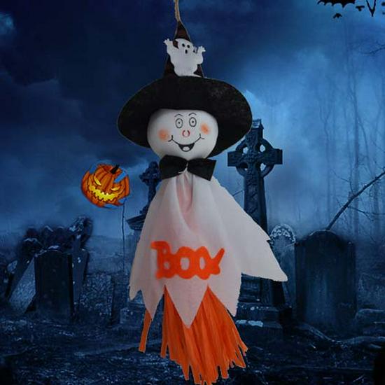 Haunted House Halloween Decorations: Ghost Flags, Ornaments & Pumpkins