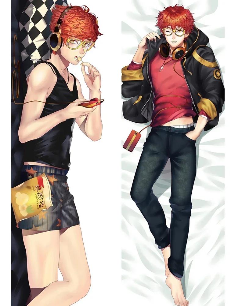 Heißes Spiel Mystic Messenger 707 Luciel Choi Dakimakura Otaku Hugging Body Kissenbezug Home Bettwäsche Individuelle Kissenbezüge 6 Größen