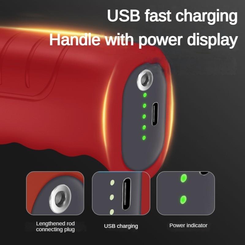 Wireless Portable Electric Hedge Trimmer Multifunctional Handheld Lawn Mower Household Rechargeable Pruning Saw