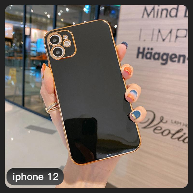 

Чехол ударопрочный для iPhone 12 iPhone 12 чёрный