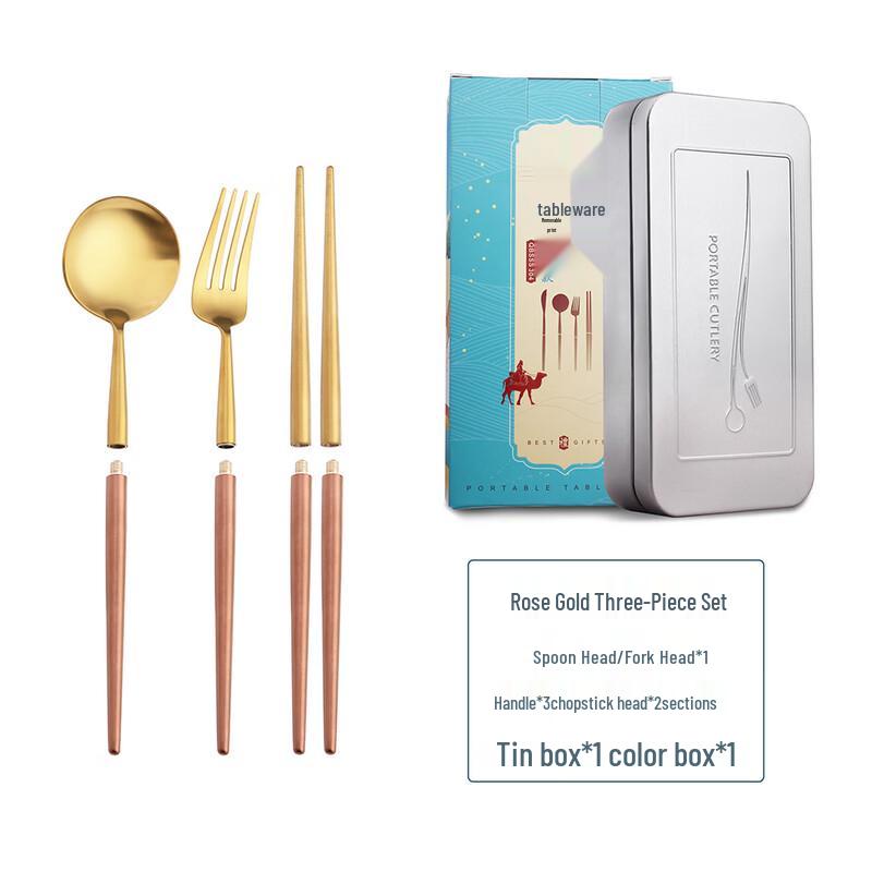 Handon Portable 316 Stainless Steel Cutlery Set