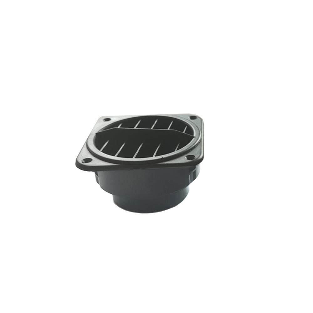 42mm/60mm/75mm Warm Heater Parking Heater Air Vent Car Heater Ducting Duct Air Outlet Black For Webasto Truck Auto Parts
