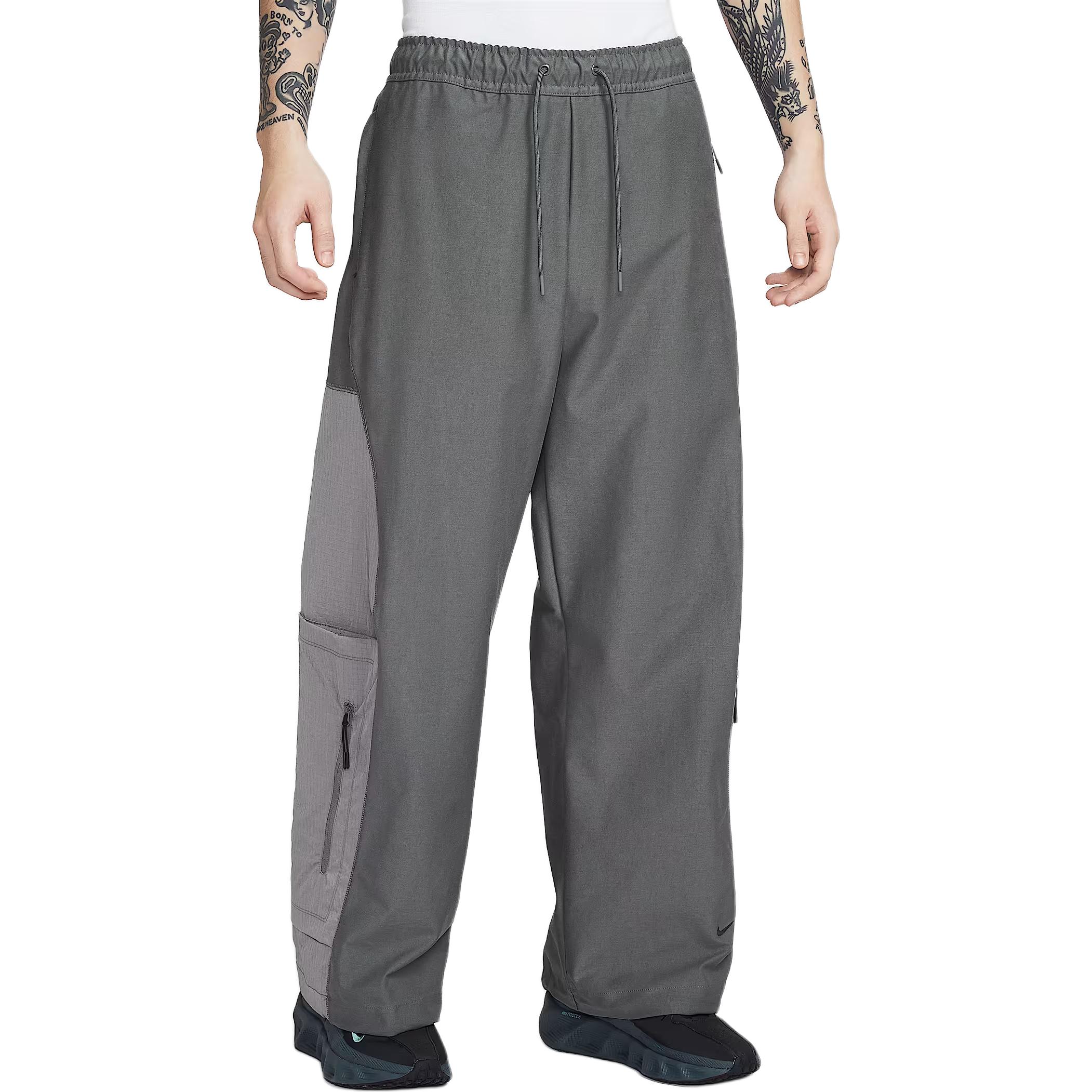 Nike Sportswear Tech Dri-FIT Loose Fit Quick-Dry Elastic Functional Casual Pants Men bottoms IF1344-068 XL