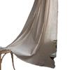 Cloth Papa Blackout Linen Bamboo Door Curtains - Soundproof, Solid Color for Bedroom & Living Room