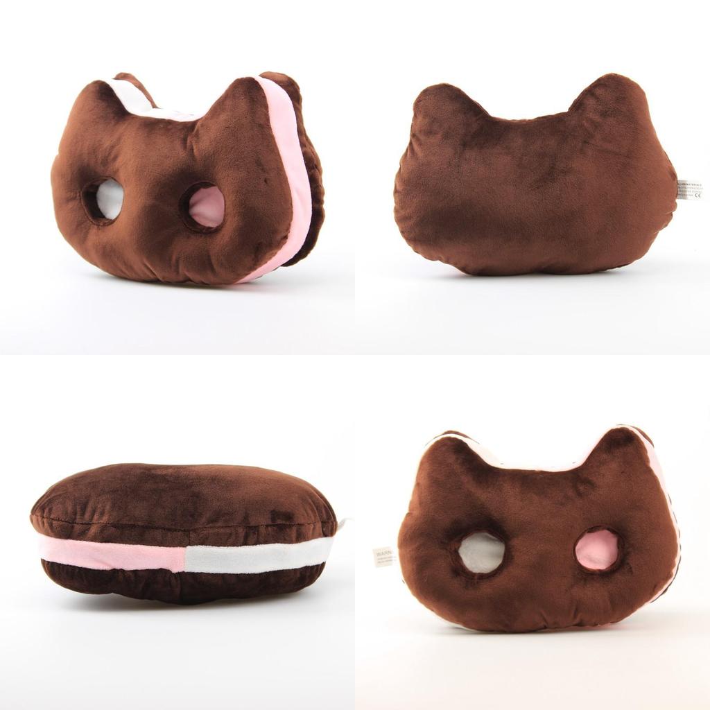 Entzückende Steven Universe Cookie Cat Weiche Plüschpuppe für gemütliche Kinder zum Kissenkuscheln
