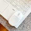 fromseed Wireless Mouse White Wireless Laptop Tablet with Magnet Portable