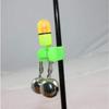 Fishing Bell and Night Light Kit, 20 Pcs Fish Bite Bait Alarm Bell with LED Light for Night Fishing