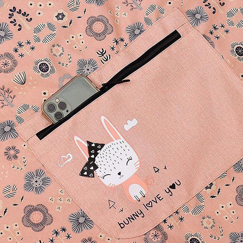 1Pcs Kitchen Sleeveless Apron Household Polyester Cooking Apron With Pocket Clothes Protection For Barber Painter Chef