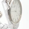 Used SEIKO Men's Watch Quartz Chariot Battery Replaced Working Silver 547