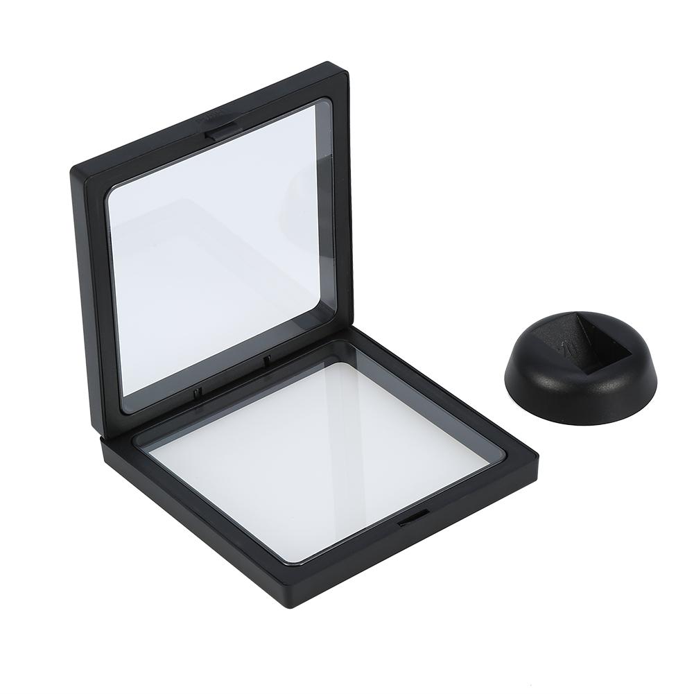 Manikyr Nagelkonst Displayställ Ram Montering Akryl Nagelplatta Tips Ställ Verktyg Svart