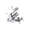 Tritaghiaccio Multifunzionale Elettrico Macchina per Ghiaccio Neve Tritaghiaccio Mini Macchina Tritaghiaccio 85KG/H Tritaghiaccio Domestici e Commerciali