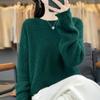 Women Sweater 100% Wool MODERN NEW SAGA O-neck Knit Pullover Thick Winter Jumpers Female Knit Tops