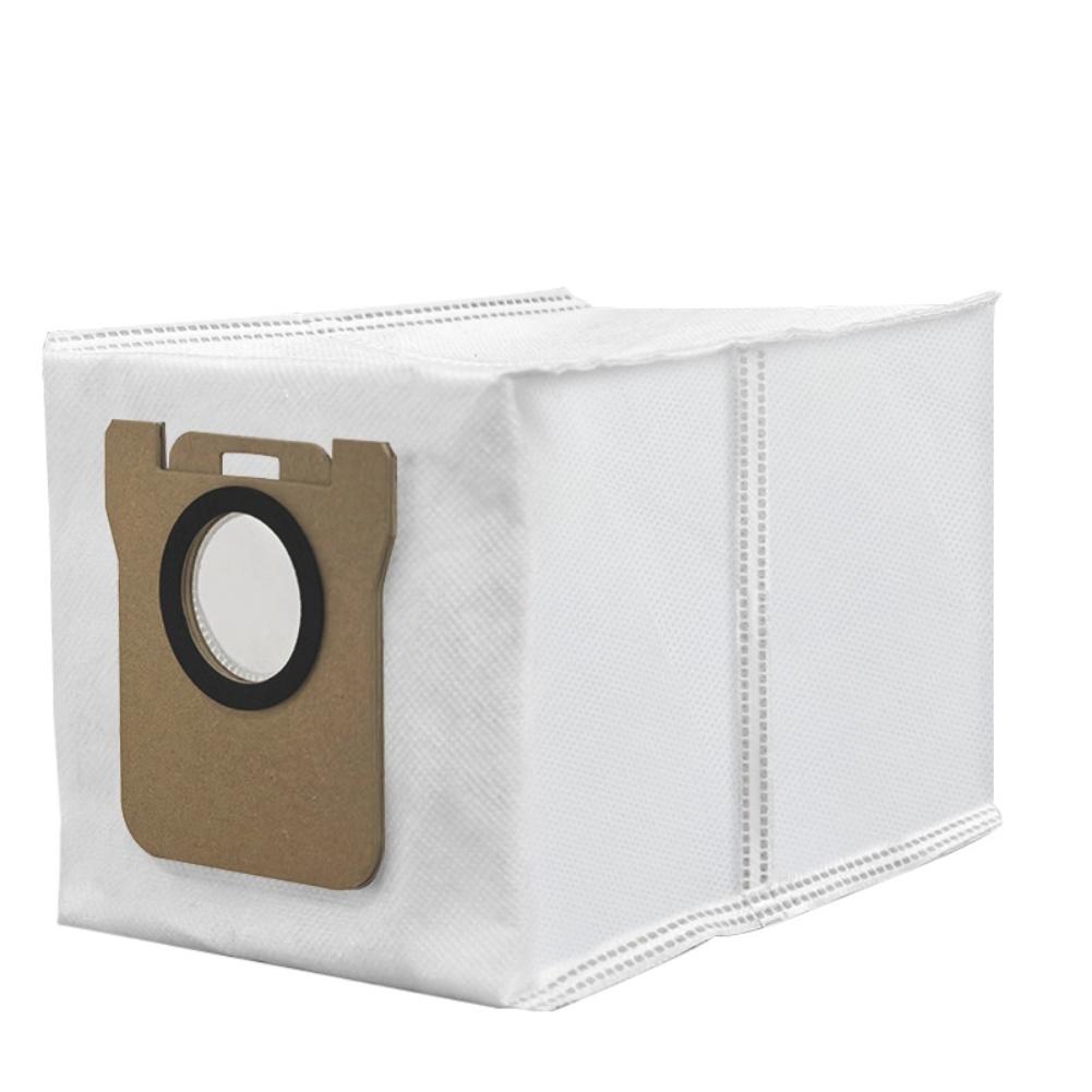 Replacement Mop Pads And Dust Bags Kit For Xiaomi 5/OV31GL, For Mijia 5C/OV42CN Robot Vacuum - 4 Mop Cloths + 5 Bags