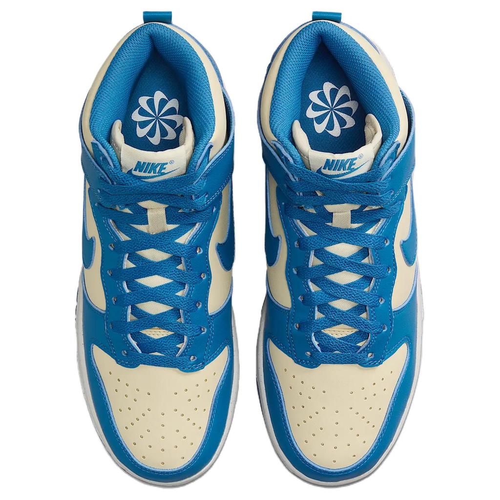 Nike  Dunk High Next Nature Star Blue Light Khaki Women Sneakers Platinum-Tint FV5960-201