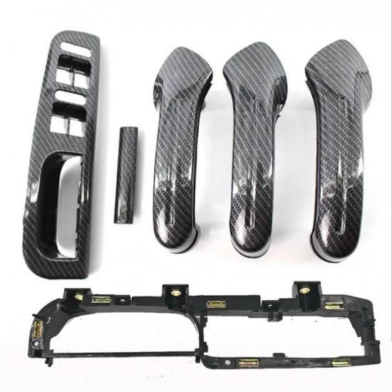 Carbon Fiber Style Interior Grab Handle ide door handle door armrest for: 1999-2004 Volkswagen Bora Golf 4 MK4 for Jet ta Carbon Fiber