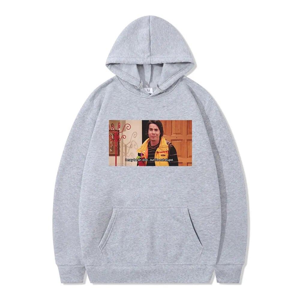 Neuheit I May Be An Idiot But Im Not Stupid Hoodie für Unisex Damen Pullover Icarly Meme Graphics Bedrucktes Kapuzenpullover Kleidung