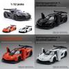 Jesko Koenigsegg 132 Alloy Car Model With Light Sound For Gift Toy Display