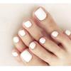 Toe Nail Patches & Foot Gel Polish: False Nails & Stickers for Manicure