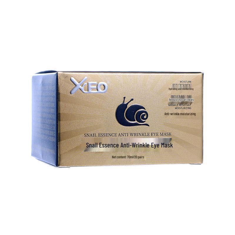XCEO Snail Essence Anti-Wrinkle Eye Mask: Fades Dark Circles, Puffiness, Eye Bags, Lines and Firms.