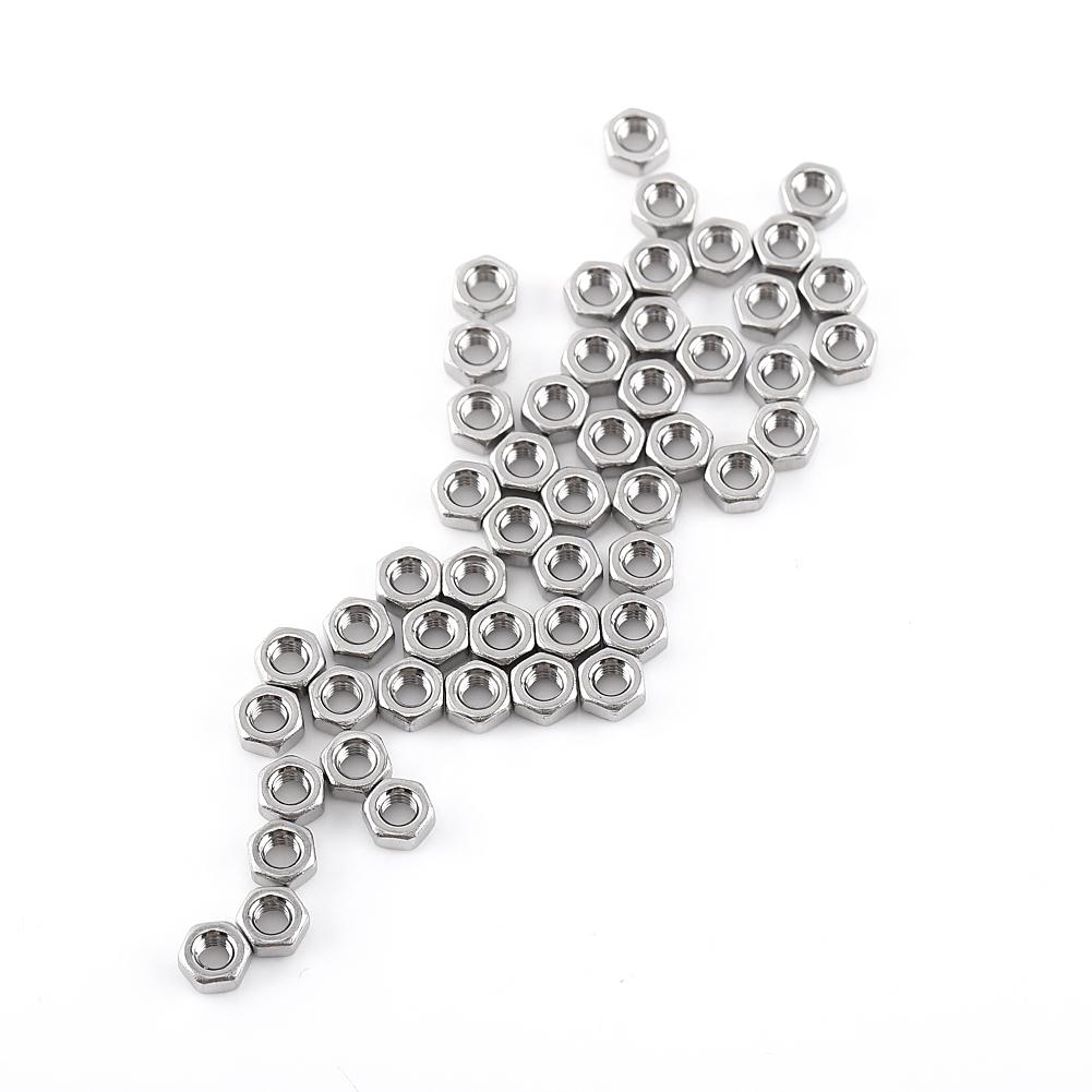 M3 304 Stainless Steel Hex Socket Screws   With Hex Nuts Washer Assortment(  Head)
